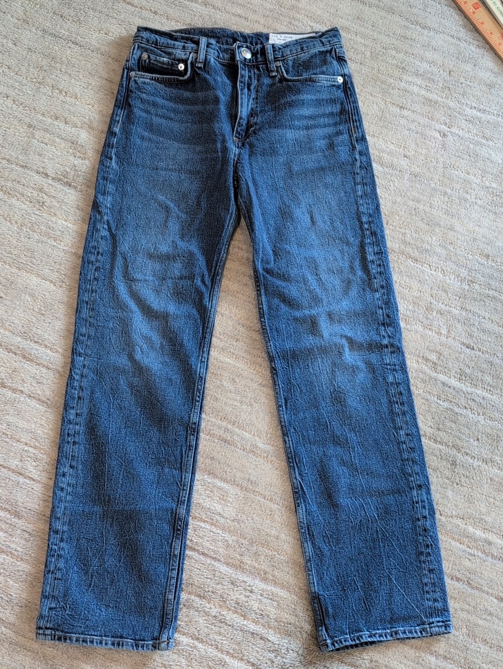 Rag & Bone Harlow Mid Rise Straight 26